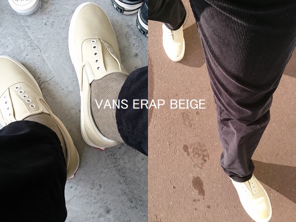 雪で濡れる『VANS ERAP』【履くblog/7か月】