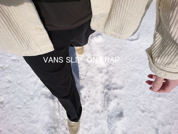 【VANS】「スリッポンエラップ」コーデまとめ【ERAP】