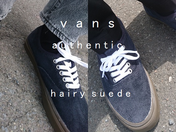 【VANS】AUTHENTIC Hairy Suede【履くblog/2025.06】