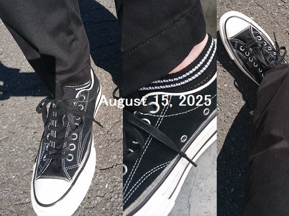 【CONVERSE】「アディクト×Nハリ CT」【履くblog/25.08】