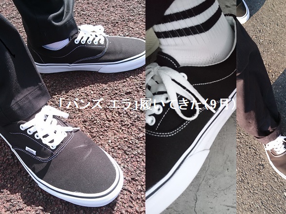 【VANS】5か月目の「ERA エラ 」【履くblog】