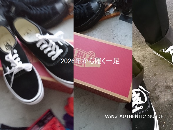 【2026】今年の一足「VANS オーセンティック」購入